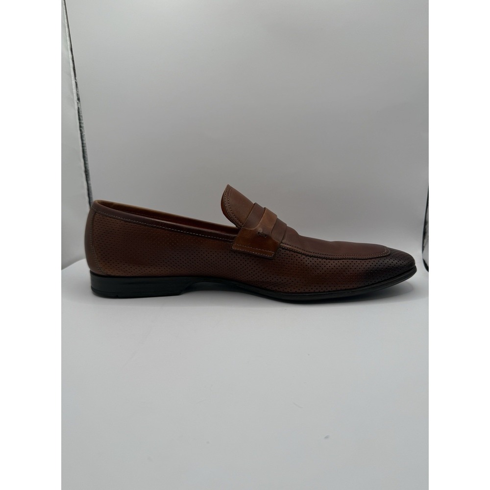 Magnanni Cognac Salas Men's Dress Shoe Size 8.5 M Style 19232 EUC - Picture 11 of 12